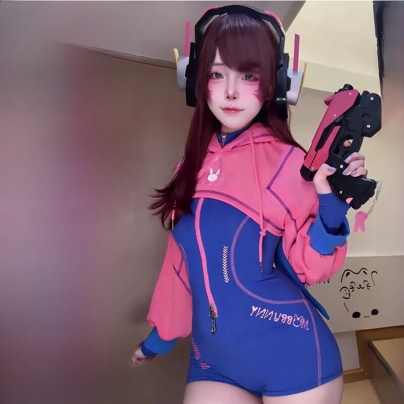 Dva Cosplay Prop - Fantasia Cosplay : Macacão Justo de