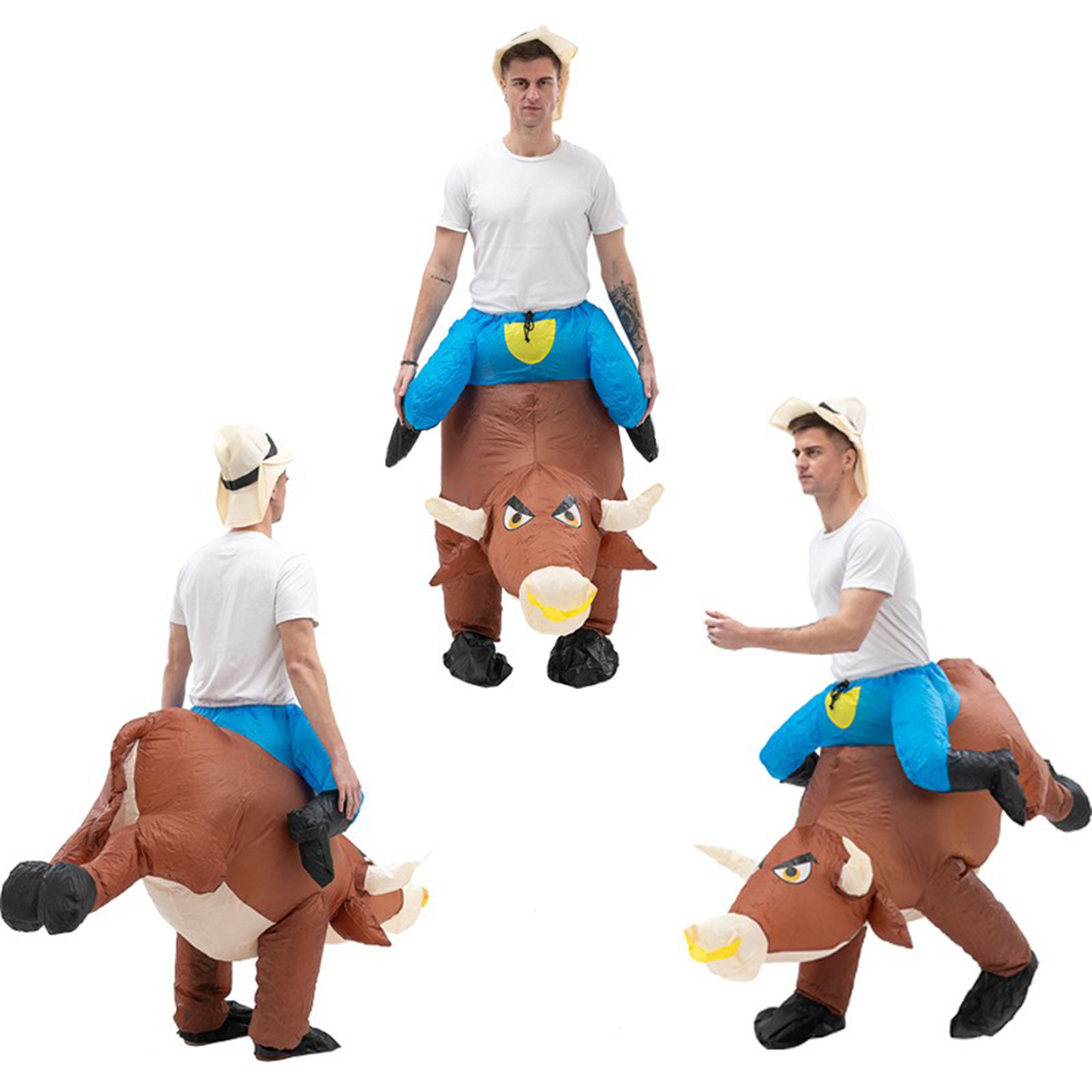 Cosplay Prop Business - Fantasia Inflável de Vaca para Festival