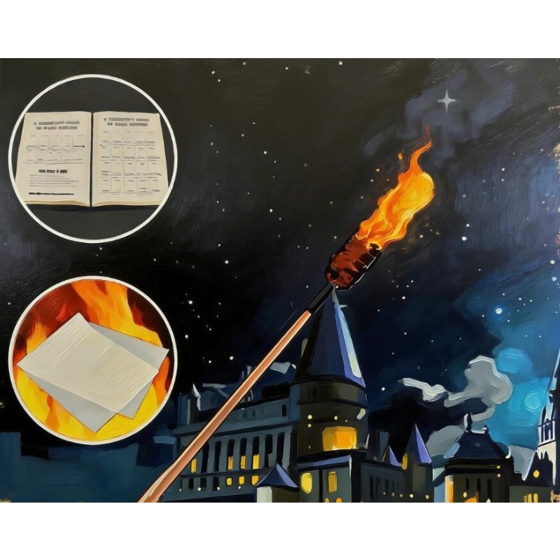 Cosplay Flame Prop - Varinha Mágica Eletrônica Recarregável com Efeito