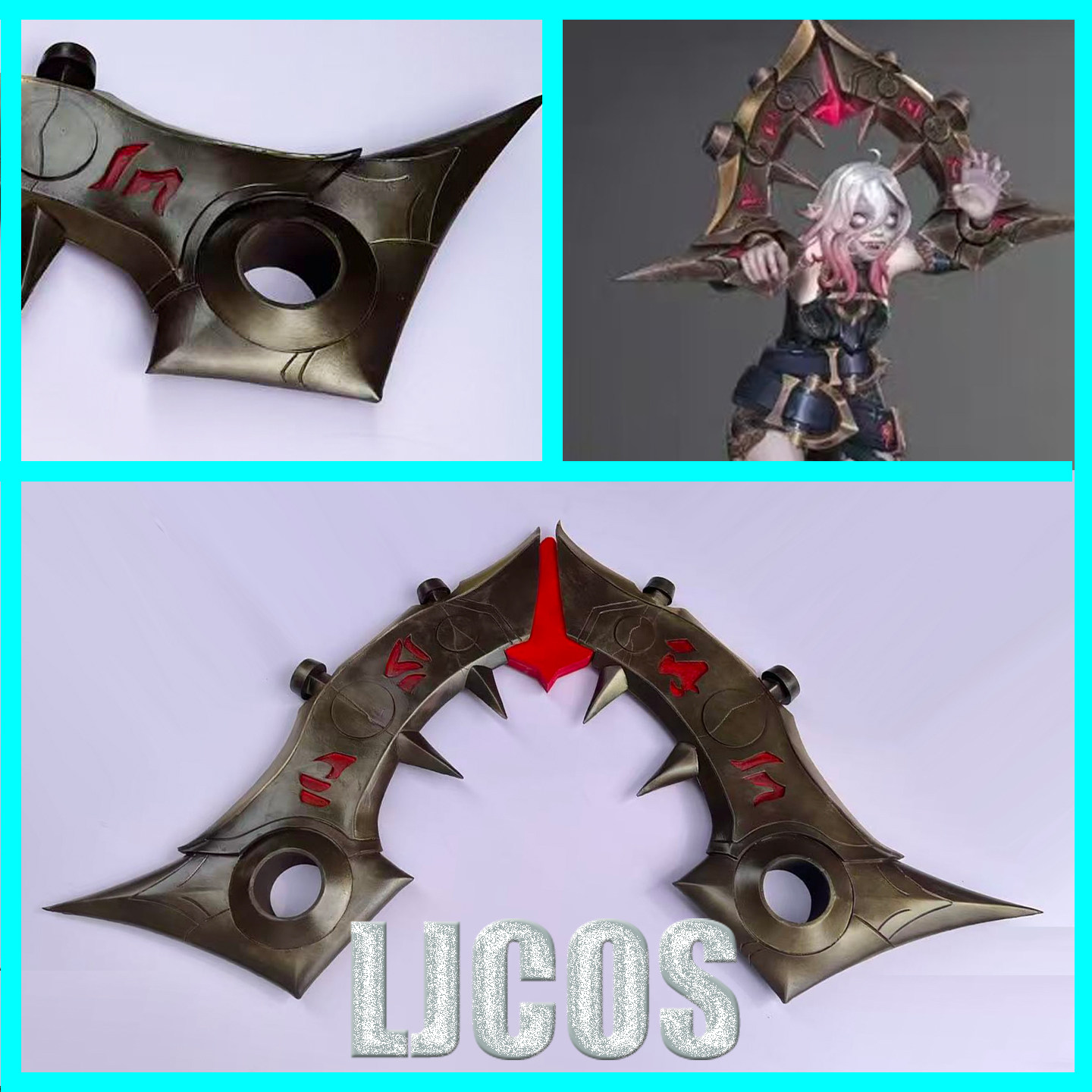 Acessórios de Fantasia para Co - Briar Cosplay Prop avaliação e preço