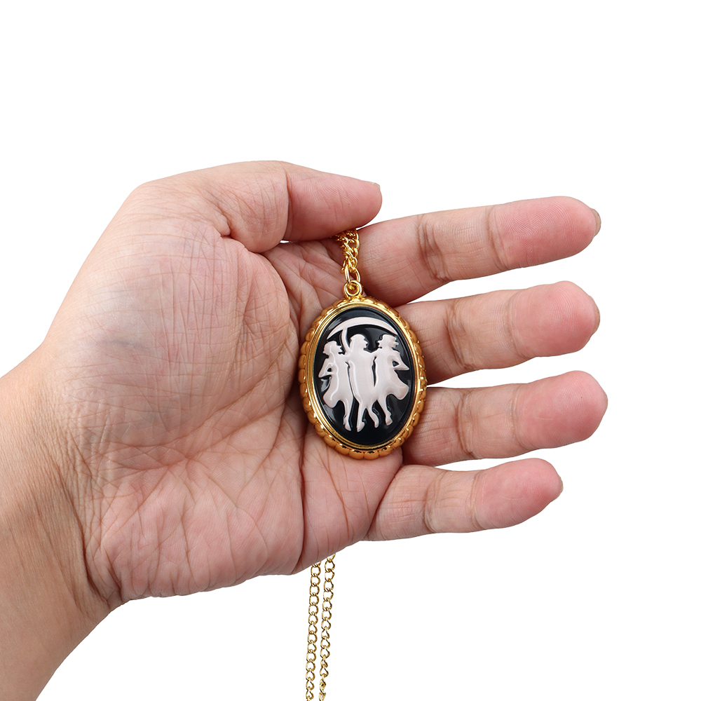 Colar Agatha Cameo Harkness Da - Darkhold Cosplay Prop avaliação e preço