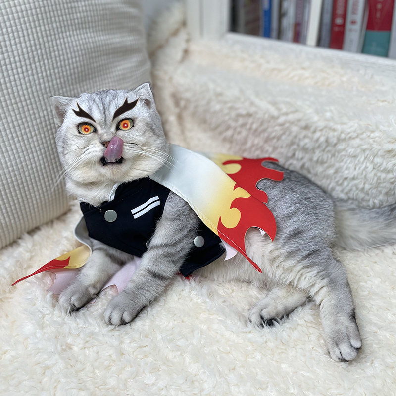 Demônio Slayer Pet Cosplay Ves - Cosplay Flame Prop avaliação e preço
