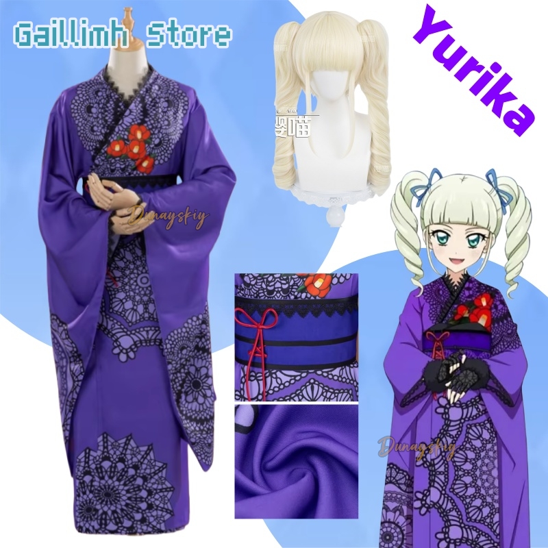 Aikatsu! Yurika tooudou yukata - Cosplay Prop Patterns avaliação e preço