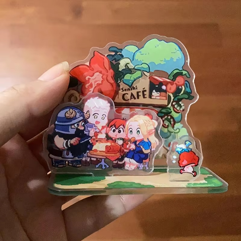 Anime Delicious in Dungeon Mar - Acrylic Cosplay Prop avaliação e preço