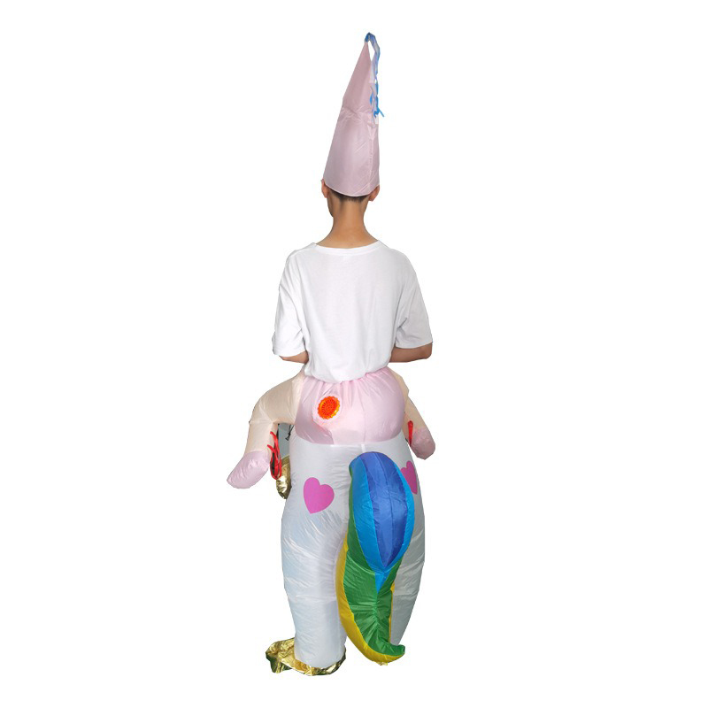 Fantasia Inflável de Unicórnio - Cosplay Prop Business avaliação e preço