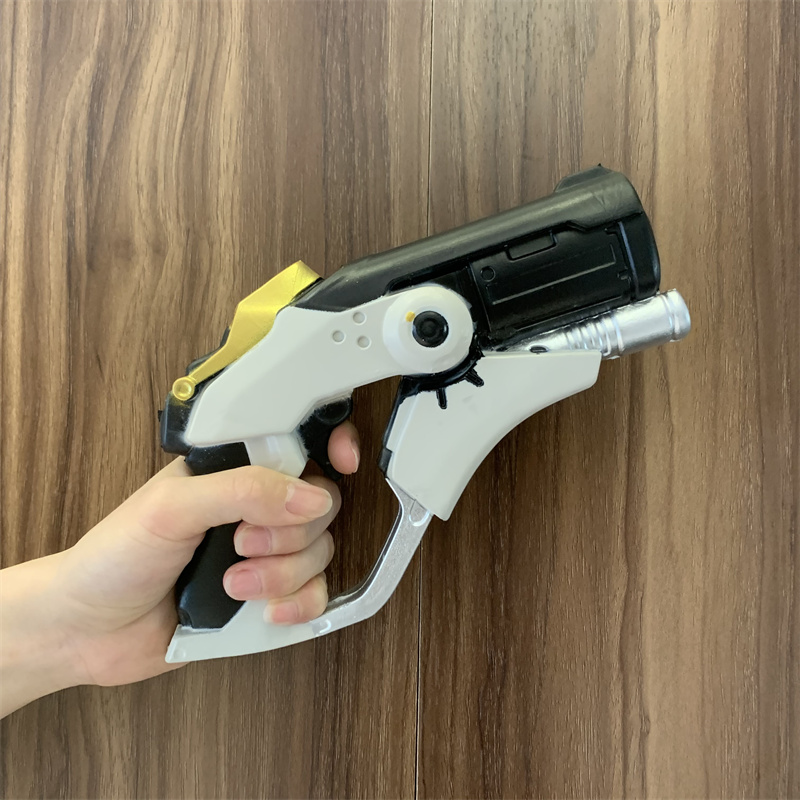 Jogo ow anjos revólver arma 1: - Dva Cosplay Prop avaliação e preço