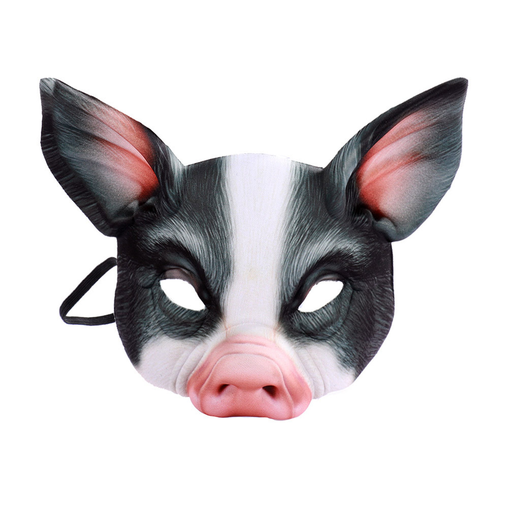 Máscara Realista de Meia Face  - Cosplay Prop Patterns avaliação e preço