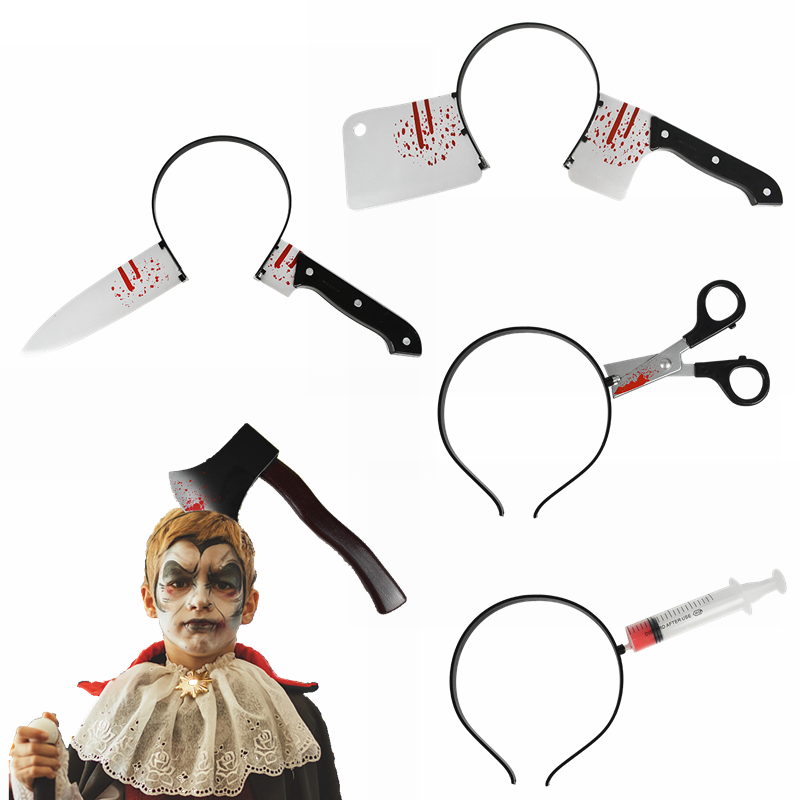 Horror cabeça faca tesoura e s - Cosplay Prop Knife avaliação e preço