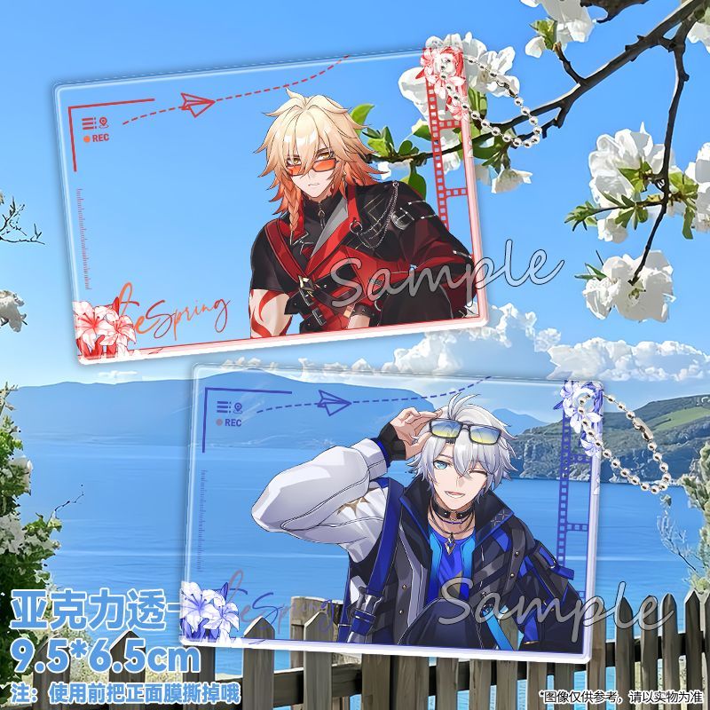 Anime honkai: star rail kanlan - Acrylic Cosplay Prop avaliação e preço