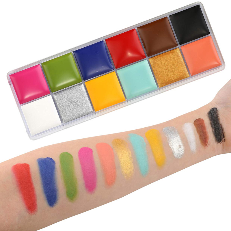 Sfx kit de maquiagem 12 cores, - Body Paint Sfx avaliação e preço