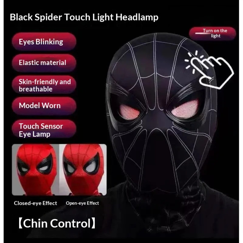 Máscara do Homem-Aranha com Ol - Cosplay Prop Display avaliação e preço