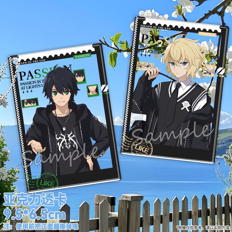 Anime serafim do fim hyakuya m - Acrylic Cosplay Prop avaliação e preço