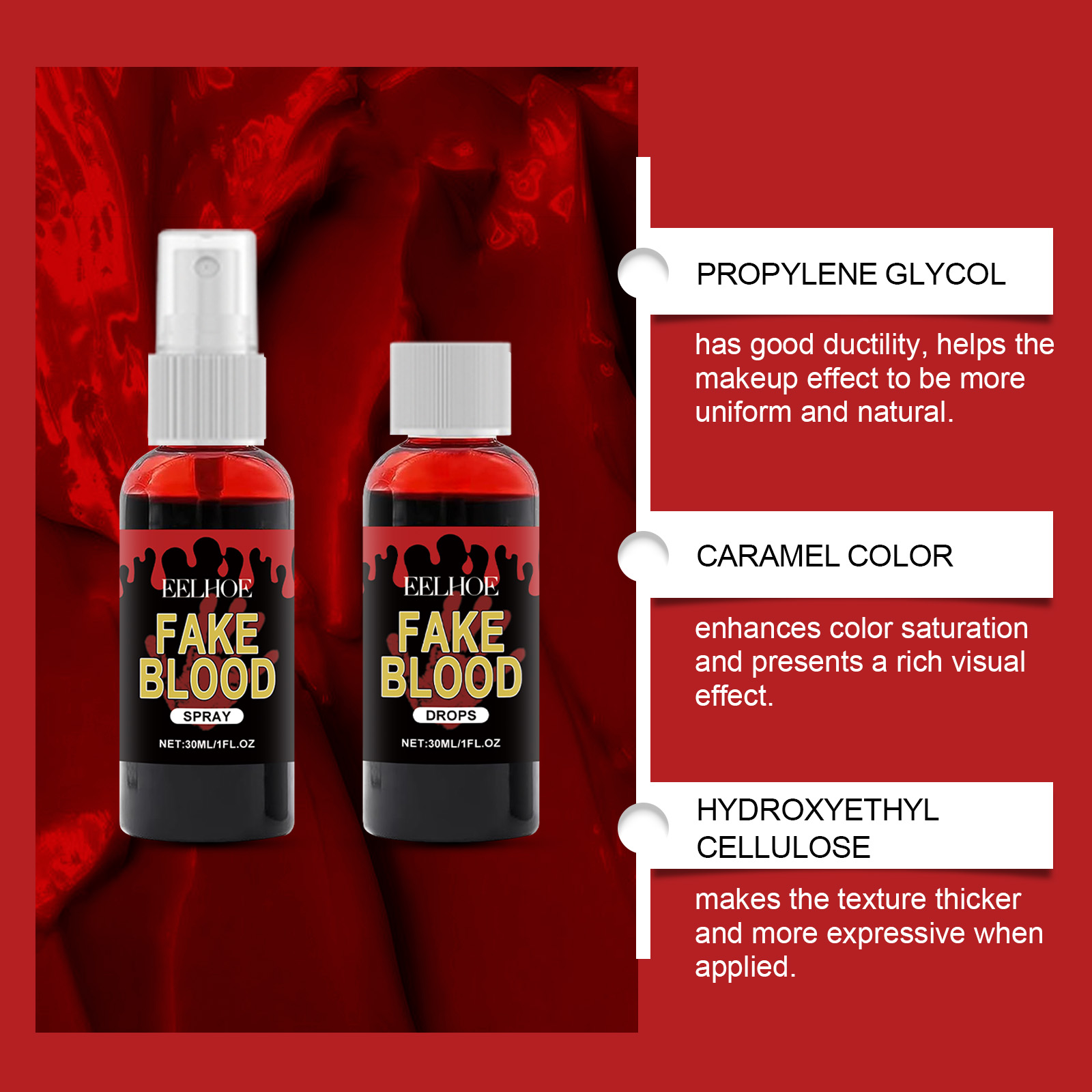 Kit profissional de sangue fal - Body Paint Sfx avaliação e preço