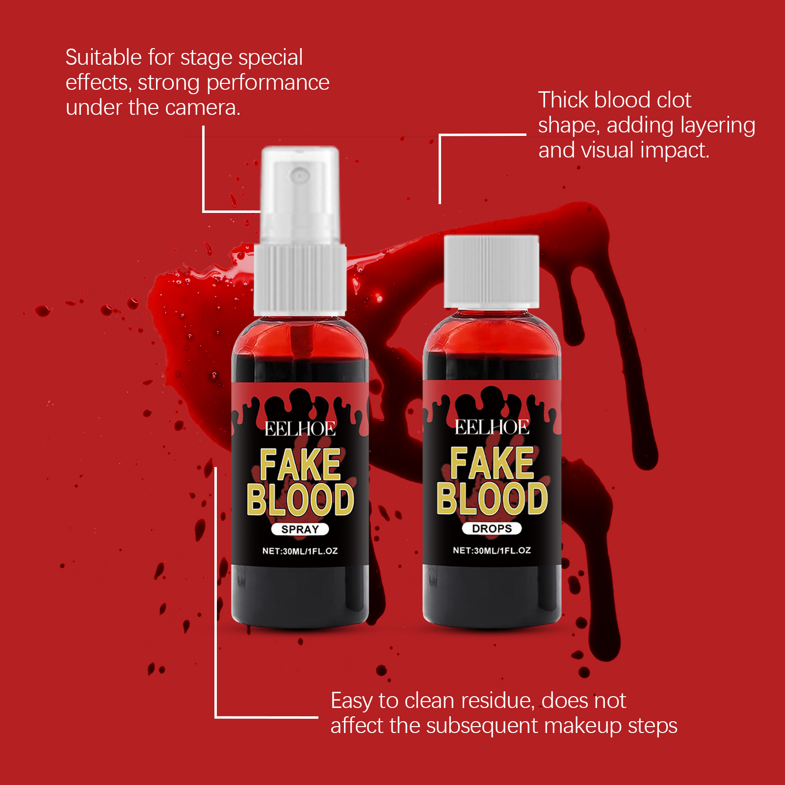 Kit profissional de sangue fal - Body Paint Sfx avaliação e preço
