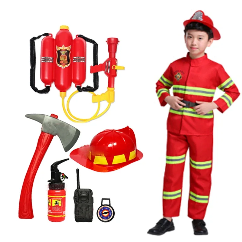 Novo Uniforme de Bombeiro Sam, - Cosplay Prop Works avaliação e preço