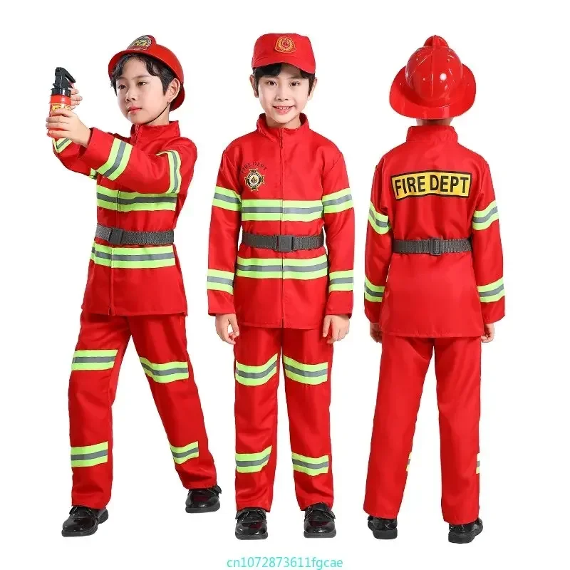 Novo Uniforme de Bombeiro Sam, - Cosplay Prop Works avaliação e preço