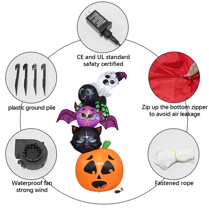 Decorações Infláveis de Hallow - Cosplay Bat Prop avaliação e preço