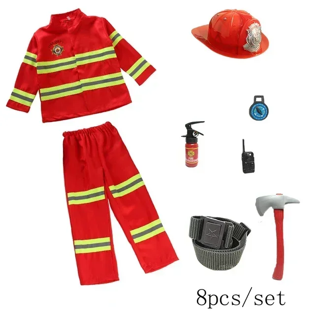 2026 Novo Uniforme de Bombeiro - Cosplay Prop Works avaliação e preço