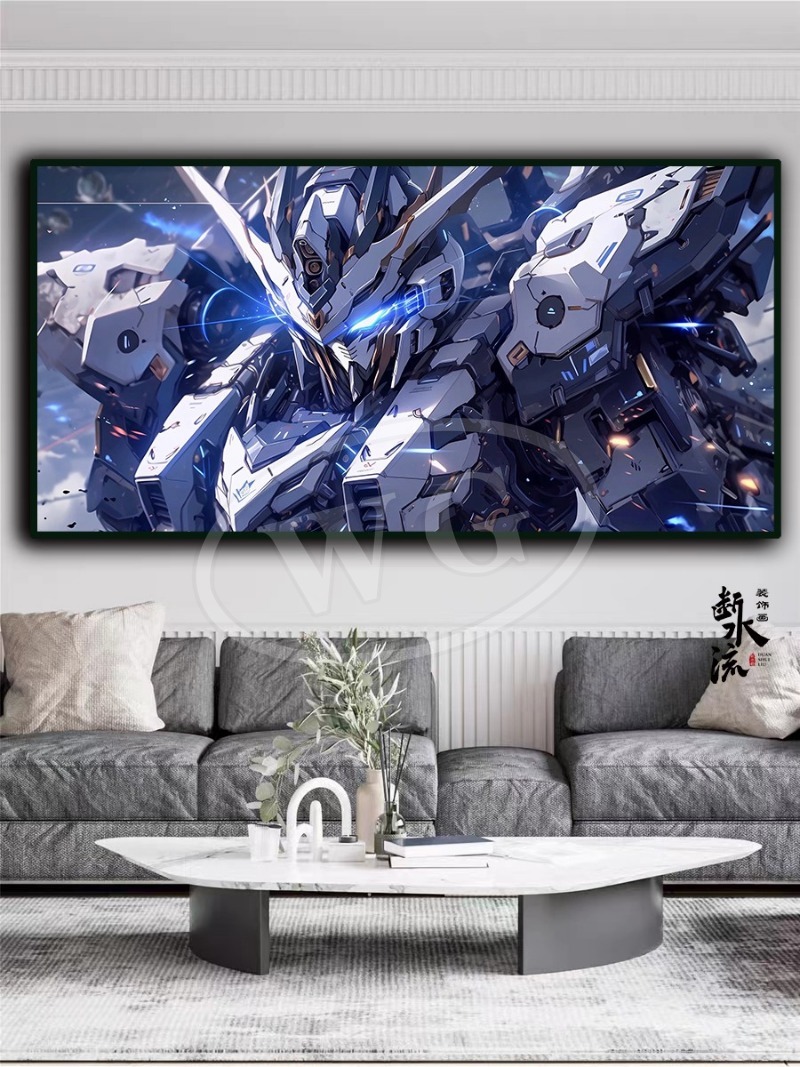 Gundam Anime Pendurado Pintura - Bandai Gundam Hg avaliação e preço